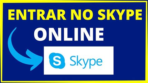 entrar no meu skype.